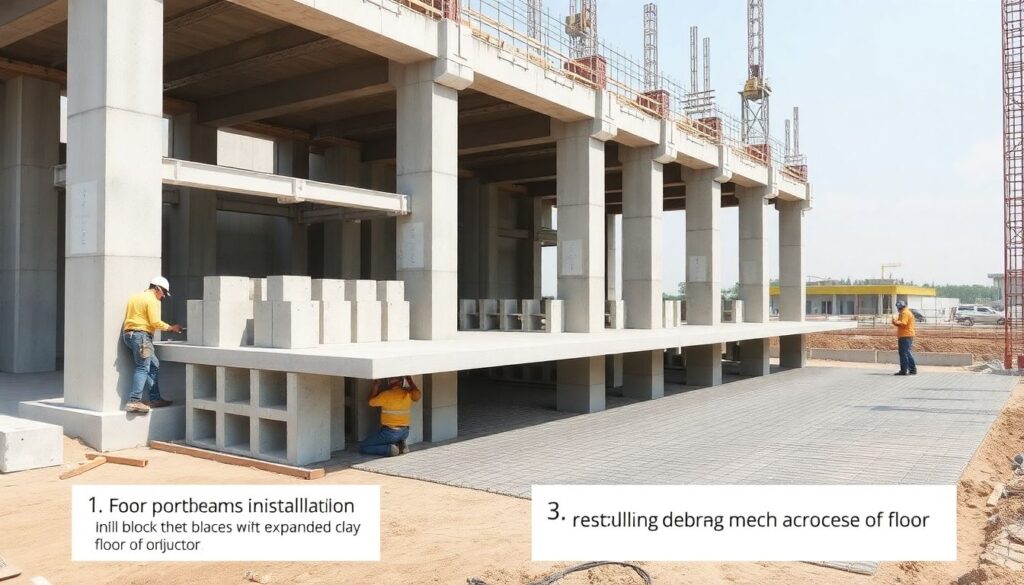 Сборно-монолитное перекрытие: технология и преимущества перед плитами - иллюстрация