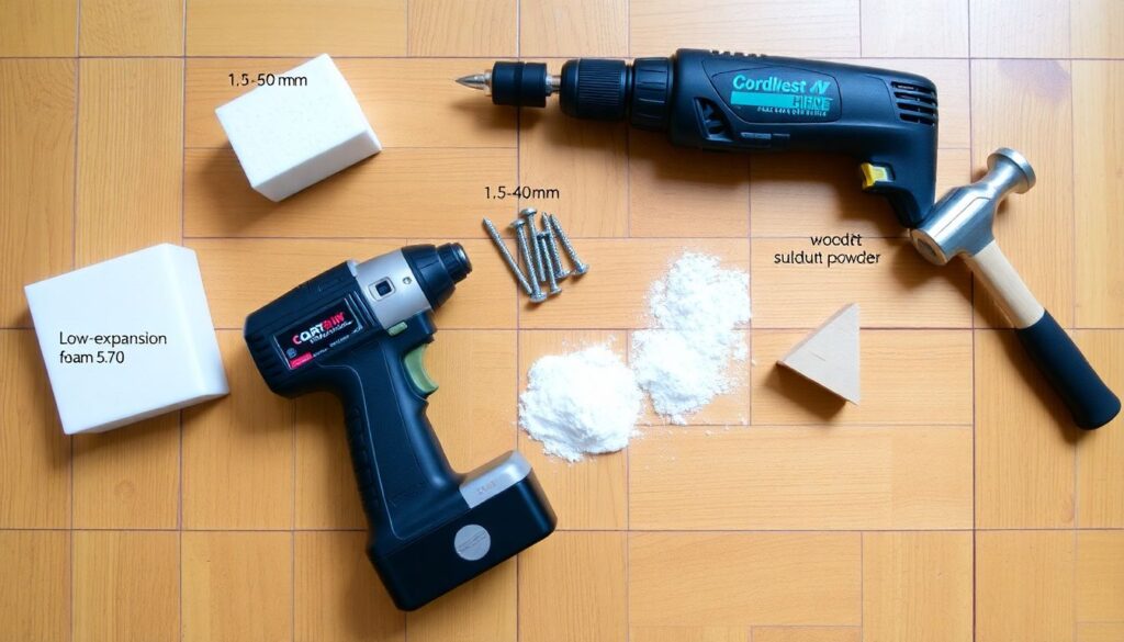 Как избавиться от скрипа деревянного пола, не вскрывая его - иллюстрация