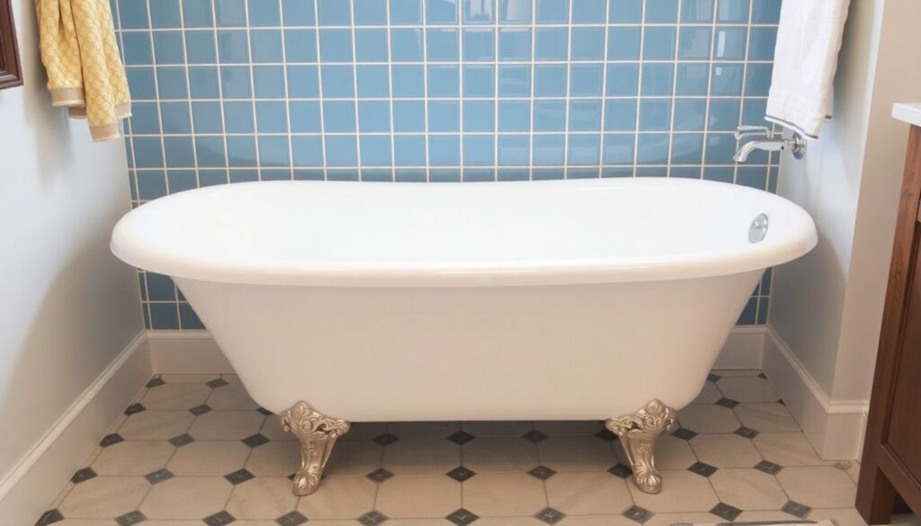 Установка акрилового вкладыша в ванну (ванна в ванну): стоит ли делать - иллюстрация