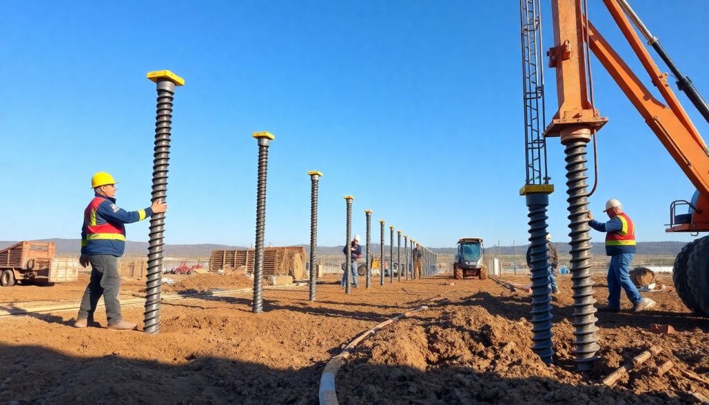 Устройство фундамента на винтовых сваях: технология и ошибки - иллюстрация