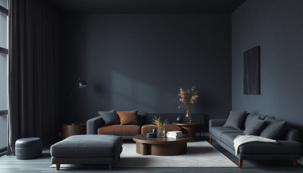 Дизайн интерьера в темных тонах: как сделать стильно, а не мрачно - иллюстрация