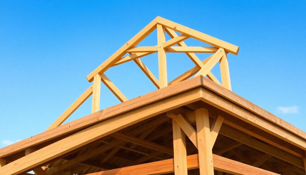 Стропильная система двускатной крыши: расчет и монтаж своими руками - иллюстрация