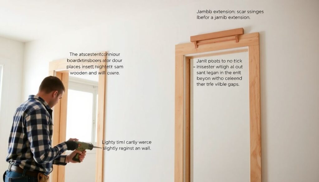 Установка доборов на межкомнатные двери своими руками - иллюстрация