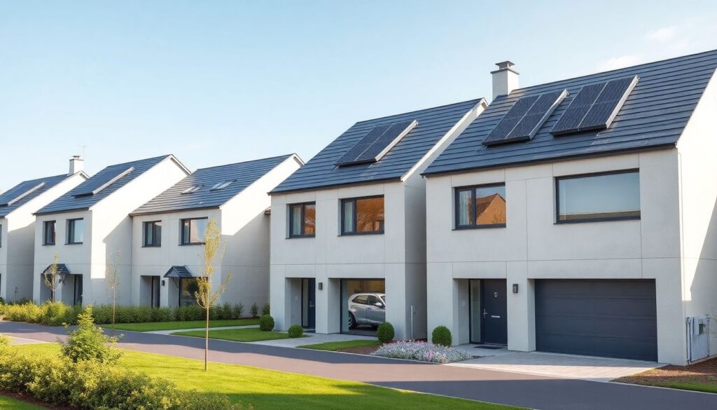 Проекты домов из газобетона с мансардой и гаражом - иллюстрация