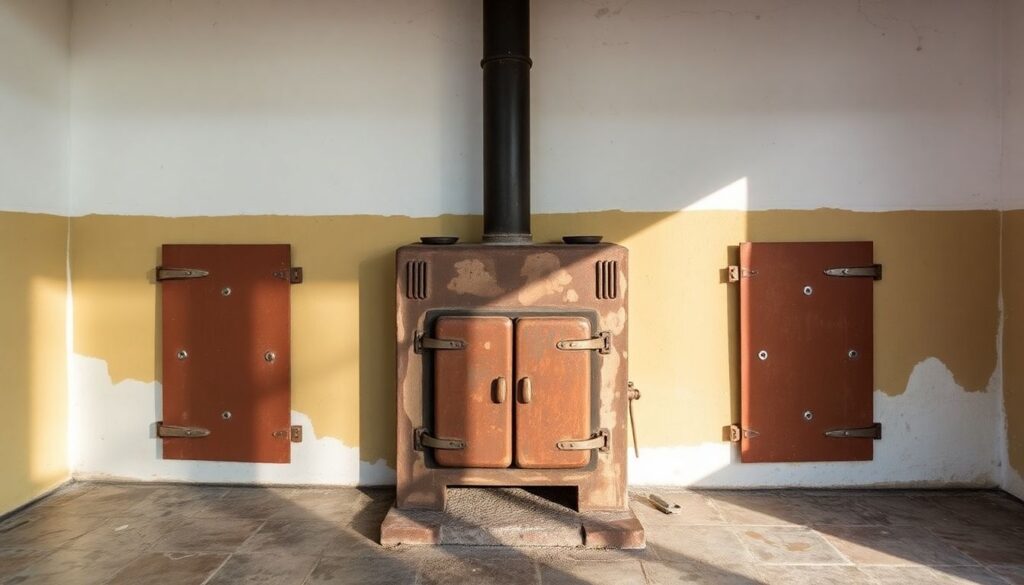 Отделка камина и печи: материалы и идеи дизайна - иллюстрация