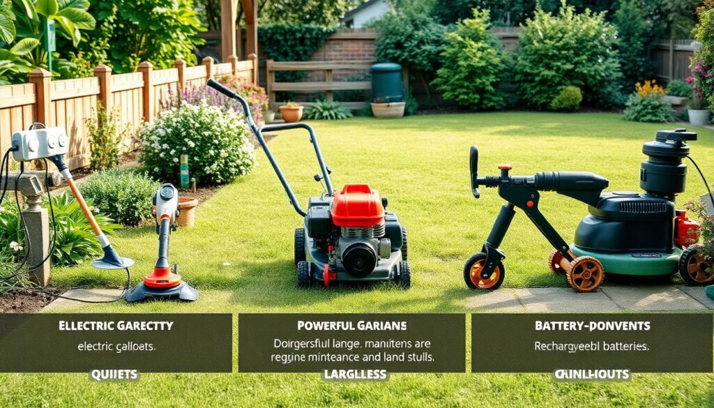 Обзор садовой техники: триммеры, газонокосилки, культиваторы - иллюстрация