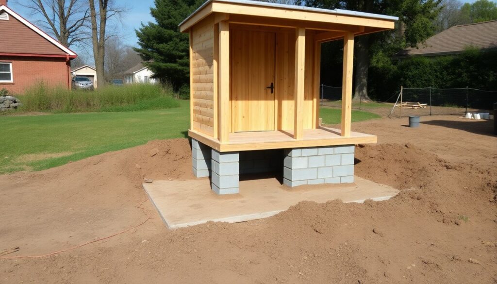 Как построить дачный туалет с душем своими руками - иллюстрация