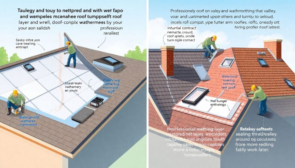 Как правильно укладывать пароизоляцию и гидроизоляцию на крыше и в стенах - иллюстрация