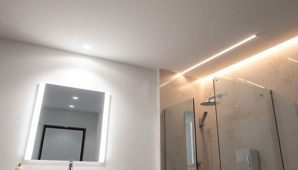 Дизайн ванной комнаты с душевой кабиной: фото и планировки - иллюстрация