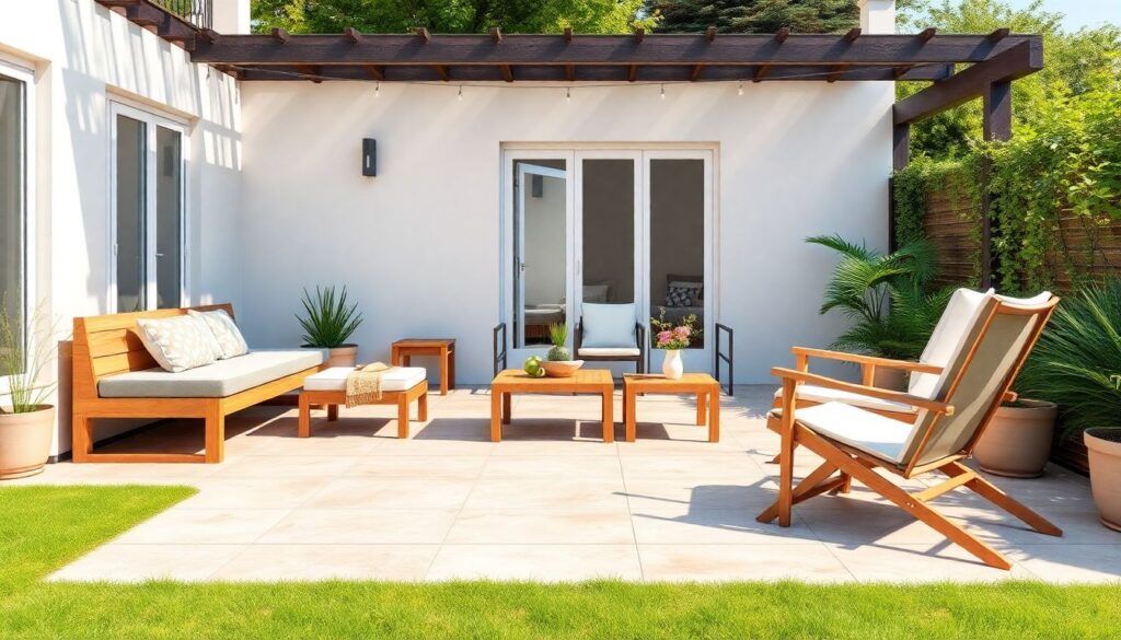 Обустройство зоны у костра на участке: безопасное и красивое место для отдыха - иллюстрация