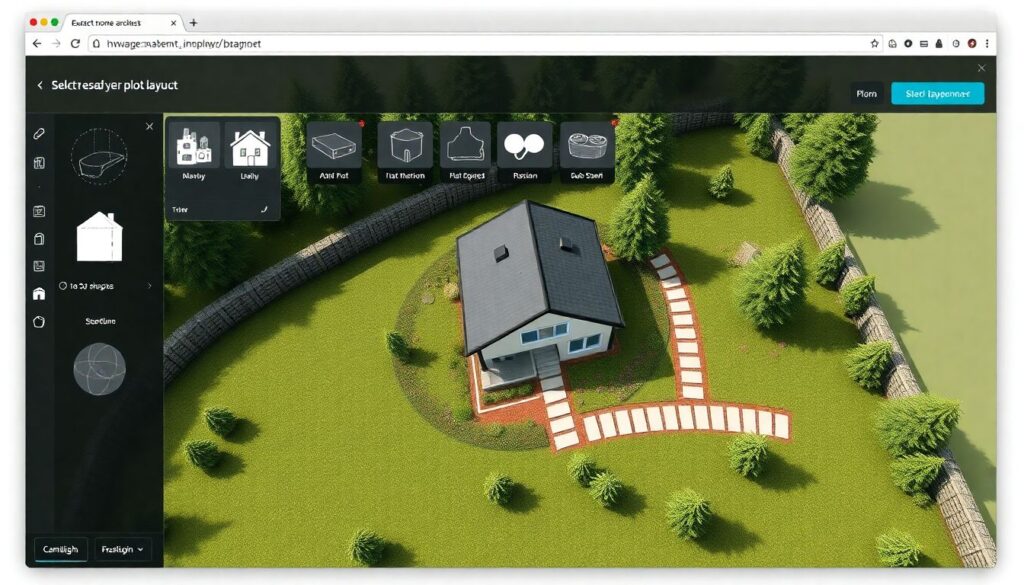 Как сделать планировку участка онлайн: обзор бесплатных программ - иллюстрация