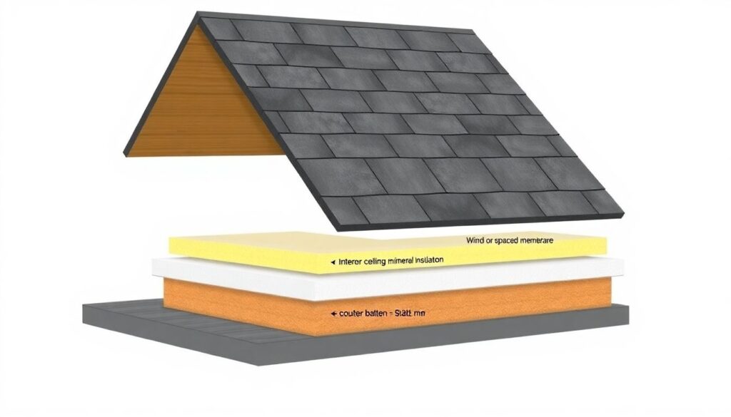 Сланцевая кровля: элитный материал на века - иллюстрация