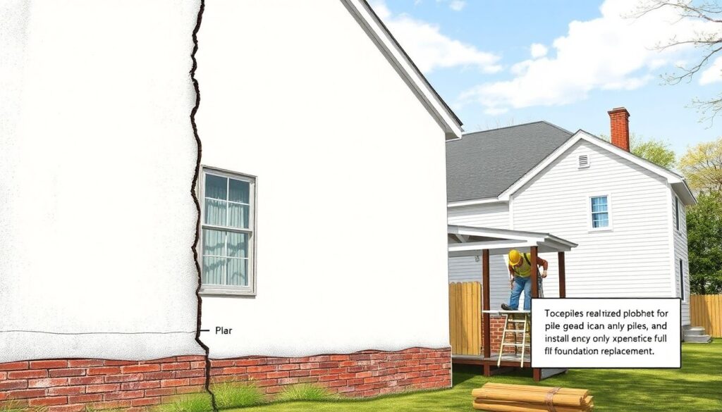 Ремонт и гидроизоляция трещин в фундаменте - иллюстрация