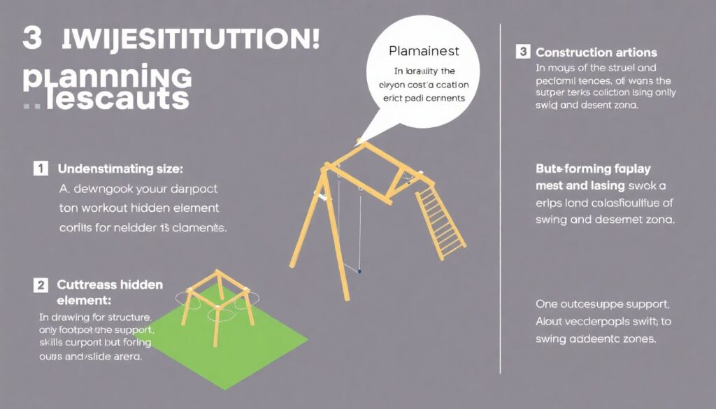 Обустройство игровой зоны для детей на загородном участке - иллюстрация