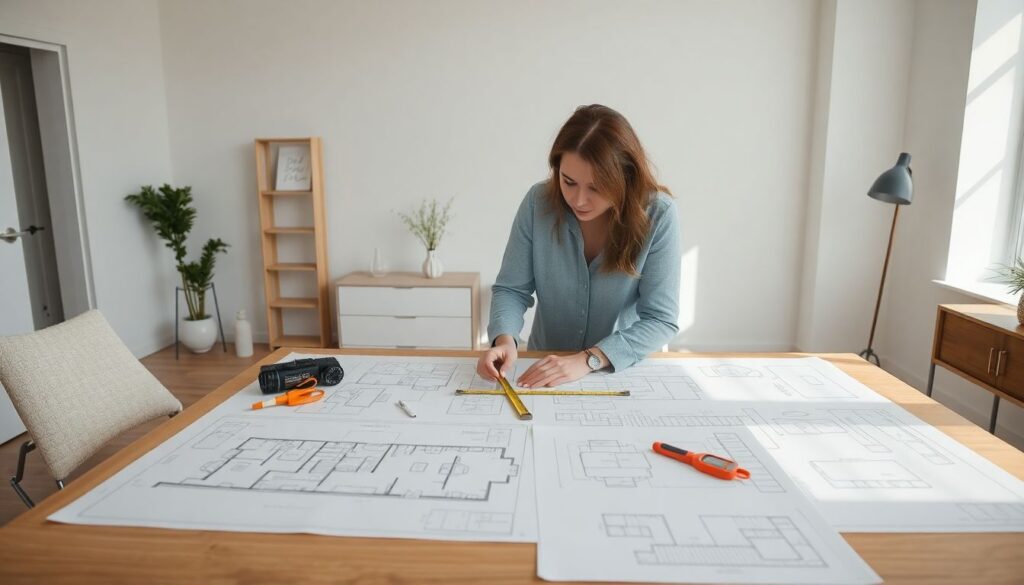 Дизайн однокомнатной квартиры для семьи с ребенком - иллюстрация