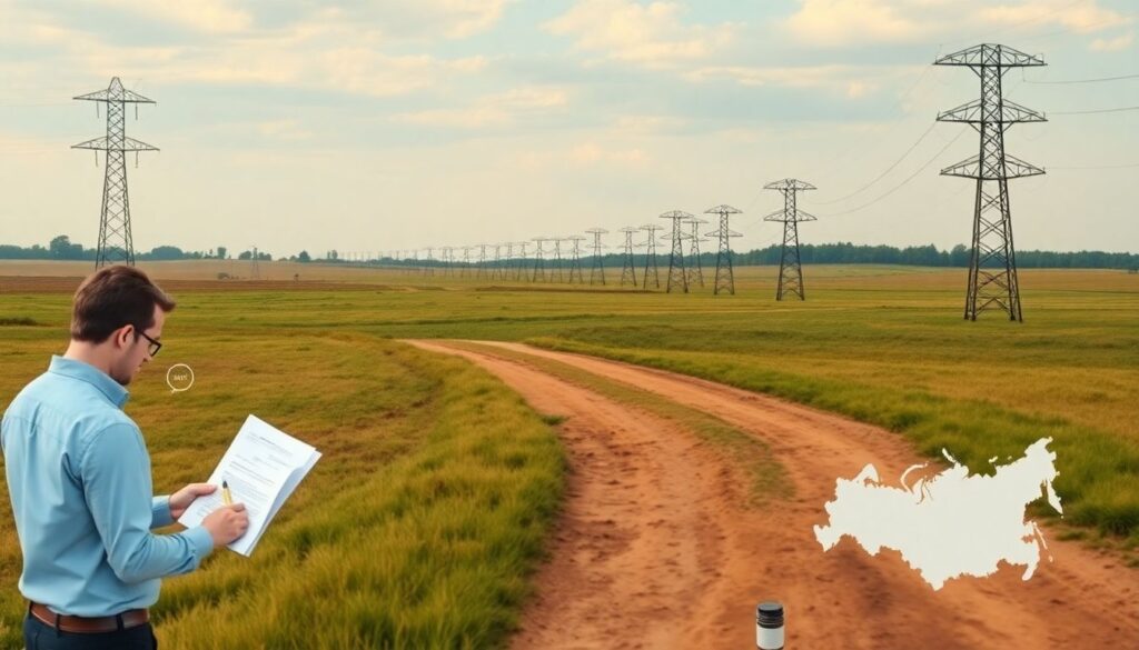 Как подключить электричество к участку без дома (15 кВт) - иллюстрация